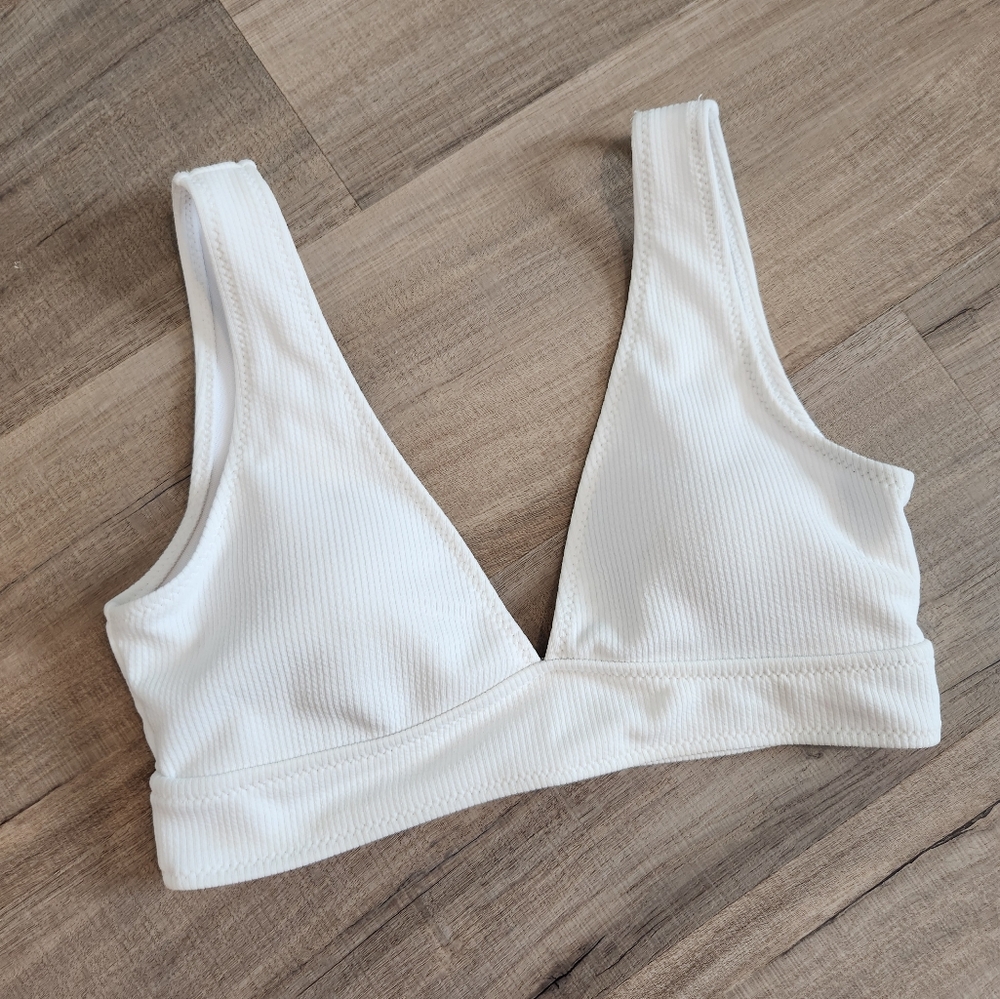 White Bikini Top